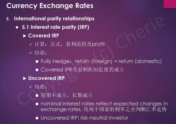 CFA二級(jí)經(jīng)濟(jì)學(xué)復(fù)習(xí)重點(diǎn)