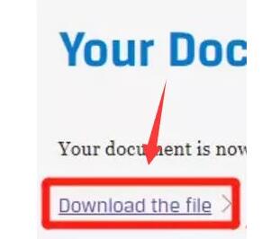 點擊“Download the file”