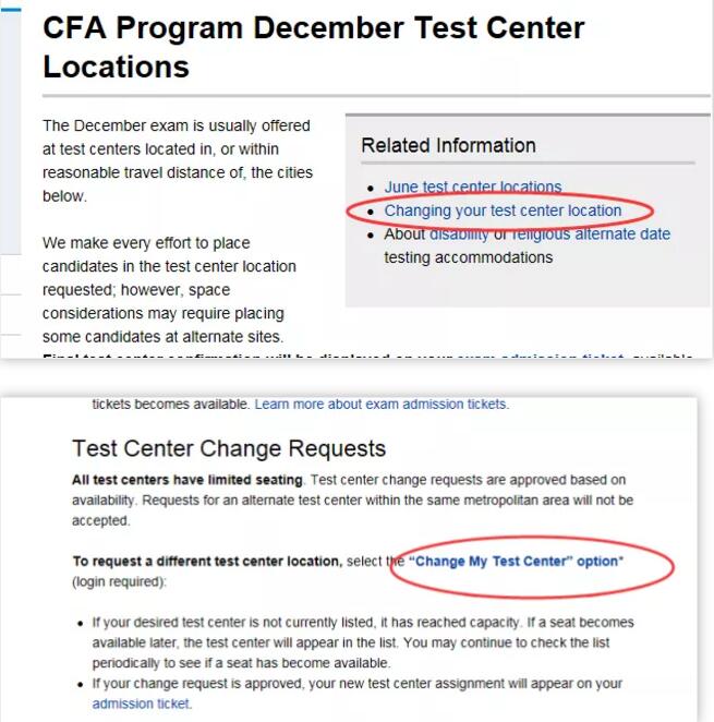 登錄CFA協(xié)會(huì)官網(wǎng)，登錄自己的賬戶，選擇CFA  Program，點(diǎn)擊Locations,步驟如下幾幅截圖所示