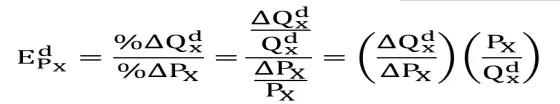 價格彈性的計算是所有彈性計算的基礎(chǔ)