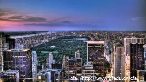 紐約CFA持證人數(shù)