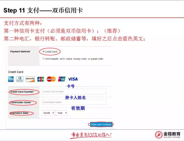 cfa報名費(fèi)用支付方式