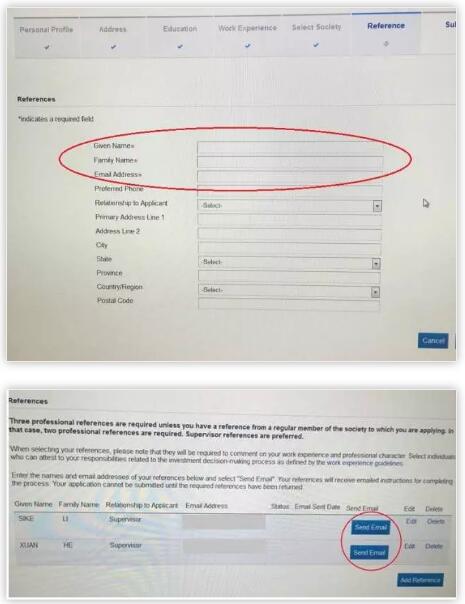 如下圖在這里只需填寫推薦人的姓名和郵箱信息然后點(diǎn)擊