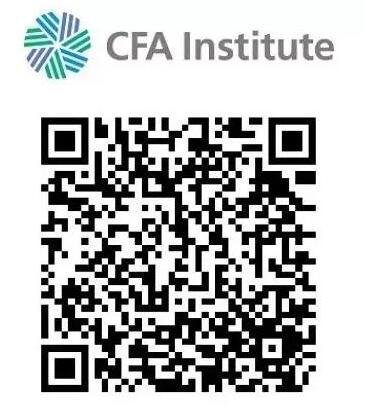 可掃描以下二維碼進行CFA Institute會員續(xù)費