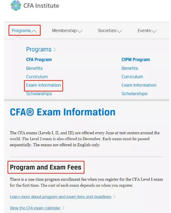 CFA協(xié)會(huì)官網(wǎng)