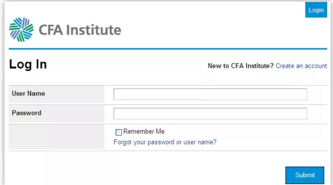 登錄CFA協(xié)會網(wǎng)站