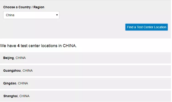 不過CFA小編看我們中國考場也只顯示四個(gè)點(diǎn)