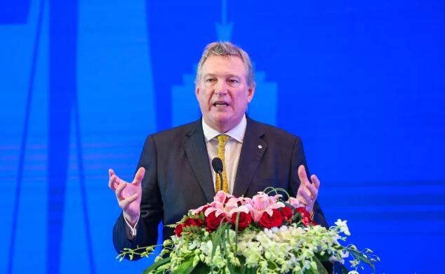 主題演講——CFA Institute總裁兼首席執(zhí)行官施博文(Paul Smith),CFA