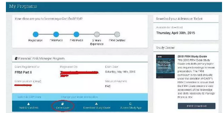 frm報(bào)名考試級別