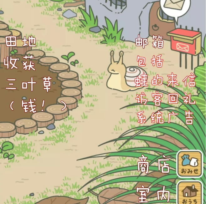 旅行青蛙喂投訪客