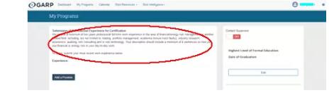 點擊【edit work information】之后，進入如下頁面