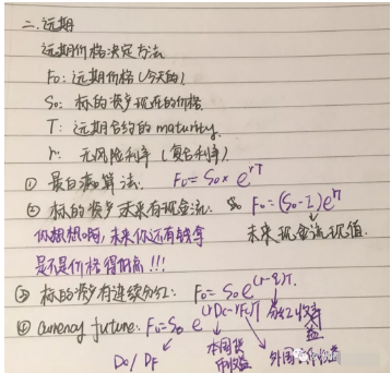 FRM一級里面遠(yuǎn)期這部分主要涉及遠(yuǎn)期價(jià)格的確定