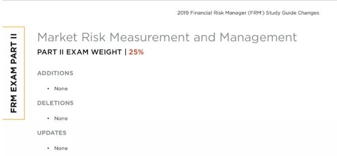 不過(guò)考試的情況看來(lái)這兩門(mén)課在2018年的兩次FRM考試中呈現(xiàn)出來(lái)的趨勢(shì)是越來(lái)越靈活