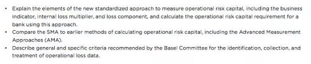 再來(lái)看下面一個(gè)新增章節(jié)：Basel III: Finalising post-crisis reforms,”的考點(diǎn)有哪些：