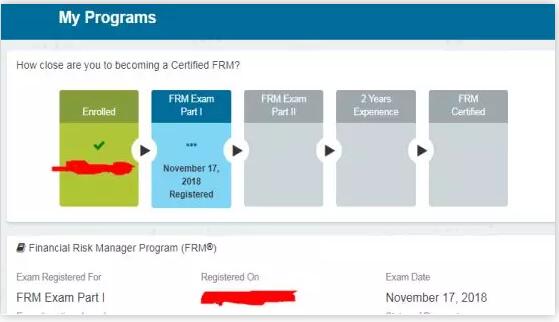 在頁面右下角，有相關(guān)備考資料可供下載，F(xiàn)RM一二級(jí)Practice Exam在最下面：