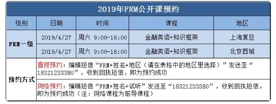 frm公開課課程設(shè)置