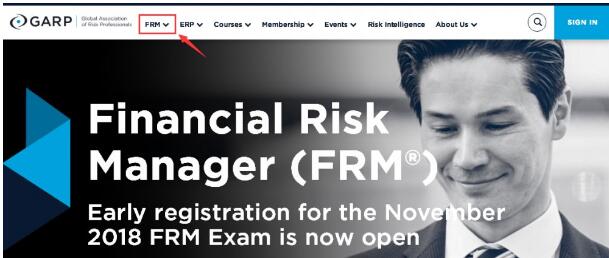 官網(wǎng)最上面有個(gè) FRM 選項(xiàng)，鼠標(biāo)放在 FRM 選項(xiàng)上不要點(diǎn)