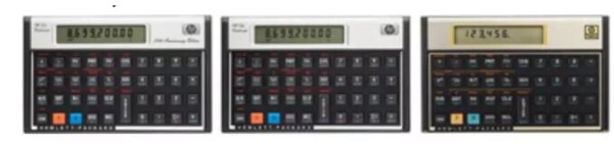  Hewlett Packard 12C (包括 HP 12C Platinum與Anniversary Edition)