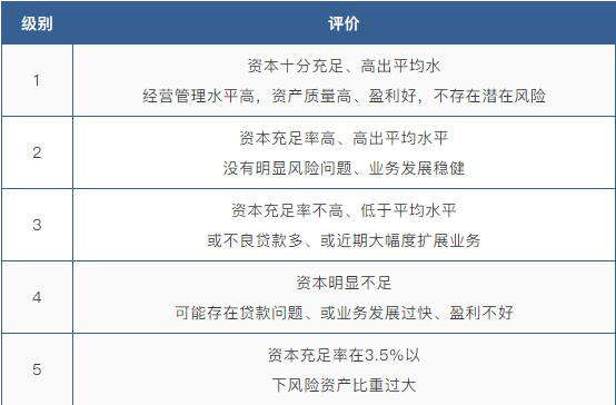 駱駝信用評(píng)級(jí)指標(biāo)體系CAMELS