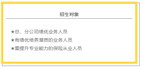 理財實戰(zhàn)集訓營招生對象
