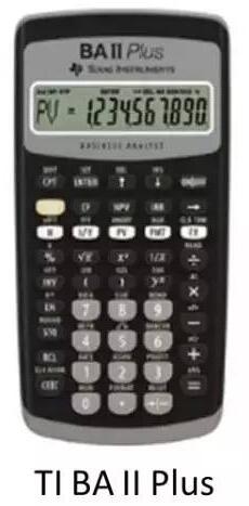 德州儀器的BA II Plus (or Professional)